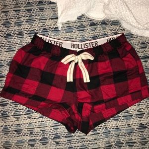 Hollister plaid bottoms